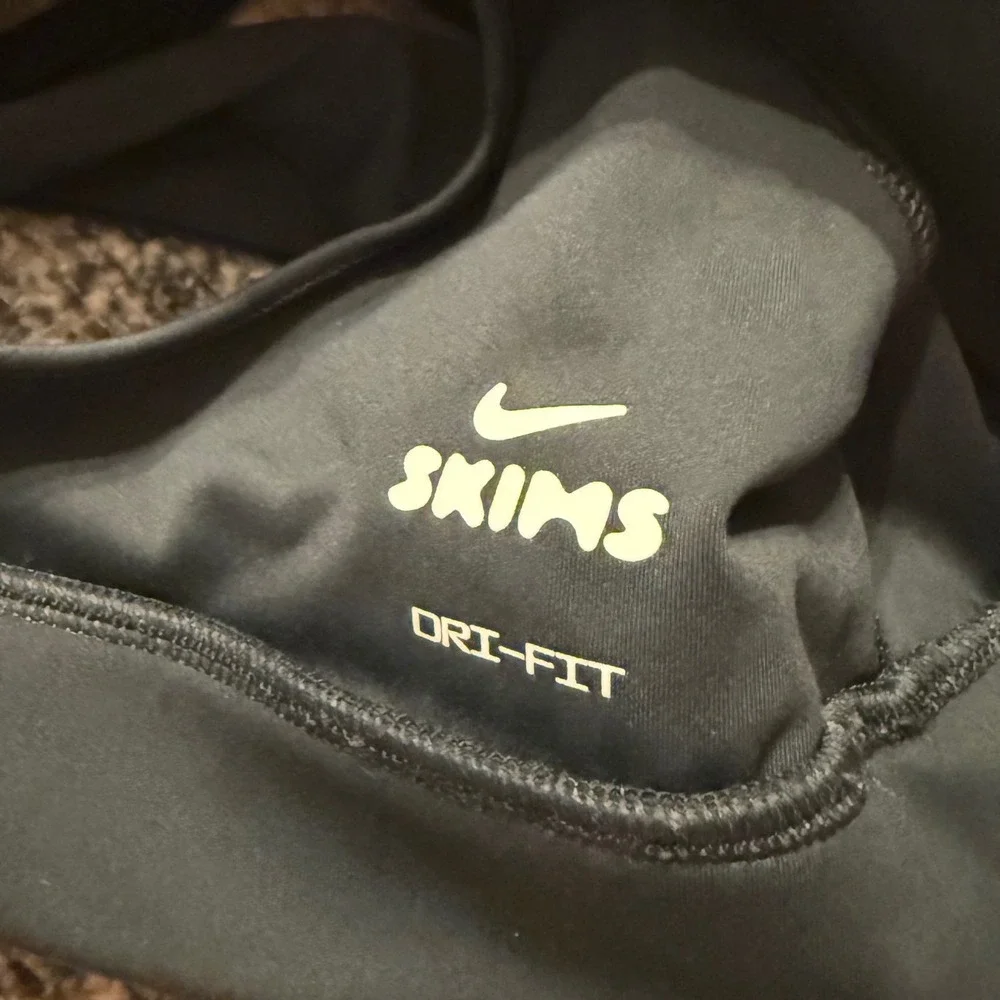 Nike x Skims Double Strap Scoop Bra in Dark Teal Size XS‎ Pristine Condition